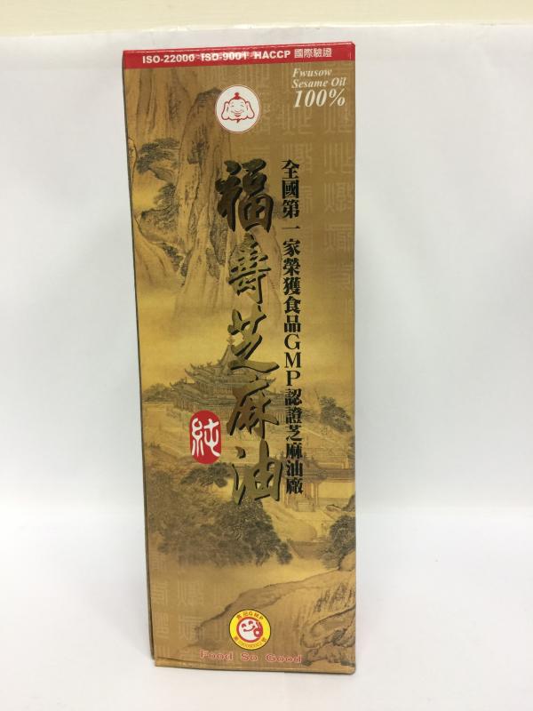 500g福壽芝麻油(盒）